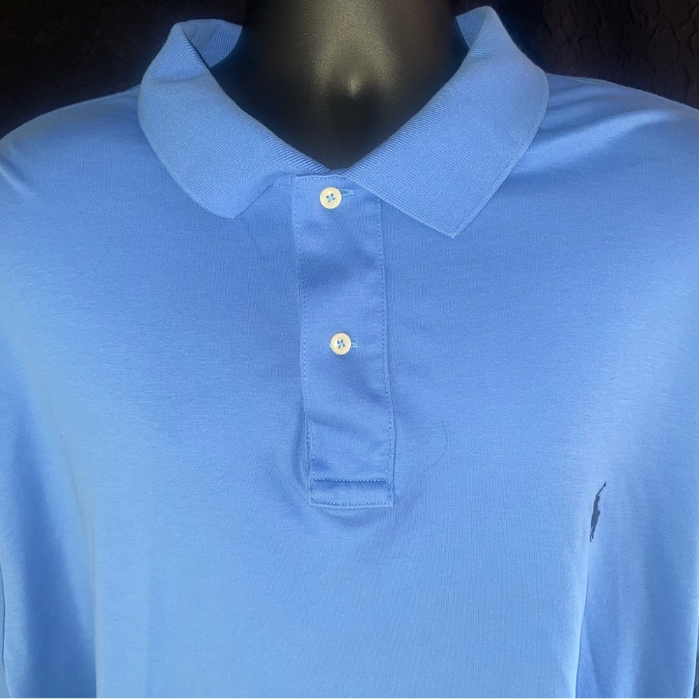 Polo Ralph Lauren Polo Shirt 2XLT Blue Big Tall Classic Fit
